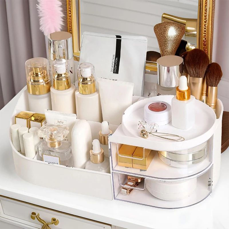 Large Capacity Cosmetic Storag - Luxury Skincare Organizer incelemesi ve fiyatı