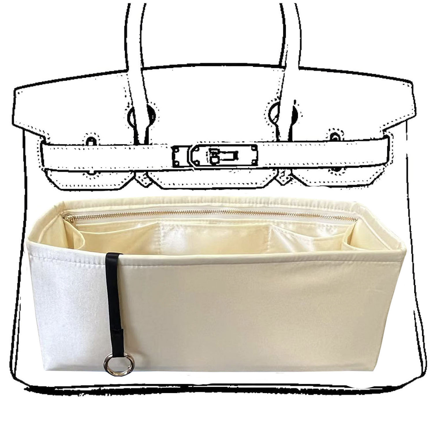 Purse Organizer Birkin s 25 30 - Luxury Skincare Organizer incelemesi ve fiyatı