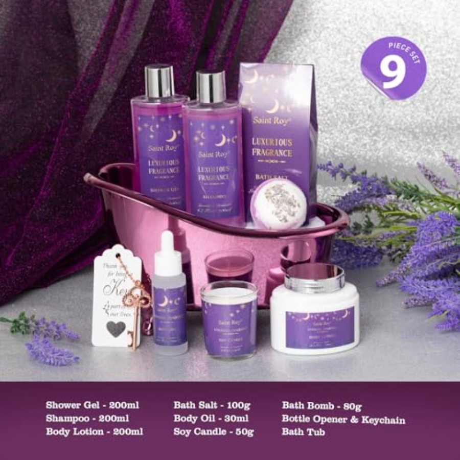 Bath Basket Spa Kit Spa Gifts  - Luxury Skincare Gifts incelemesi ve fiyatı