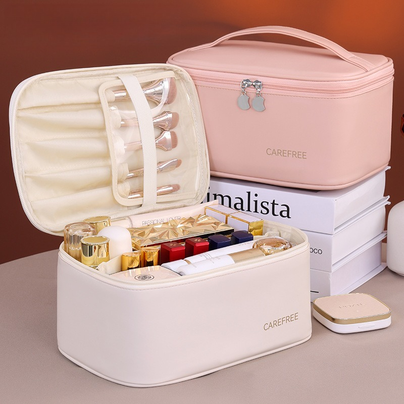 Luxury PU Makeup Bag for Women - Luxury Skincare Organizer incelemesi ve fiyatı