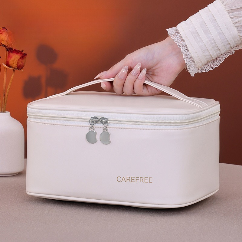 Luxury PU Makeup Bag for Women - Luxury Skincare Organizer incelemesi ve fiyatı