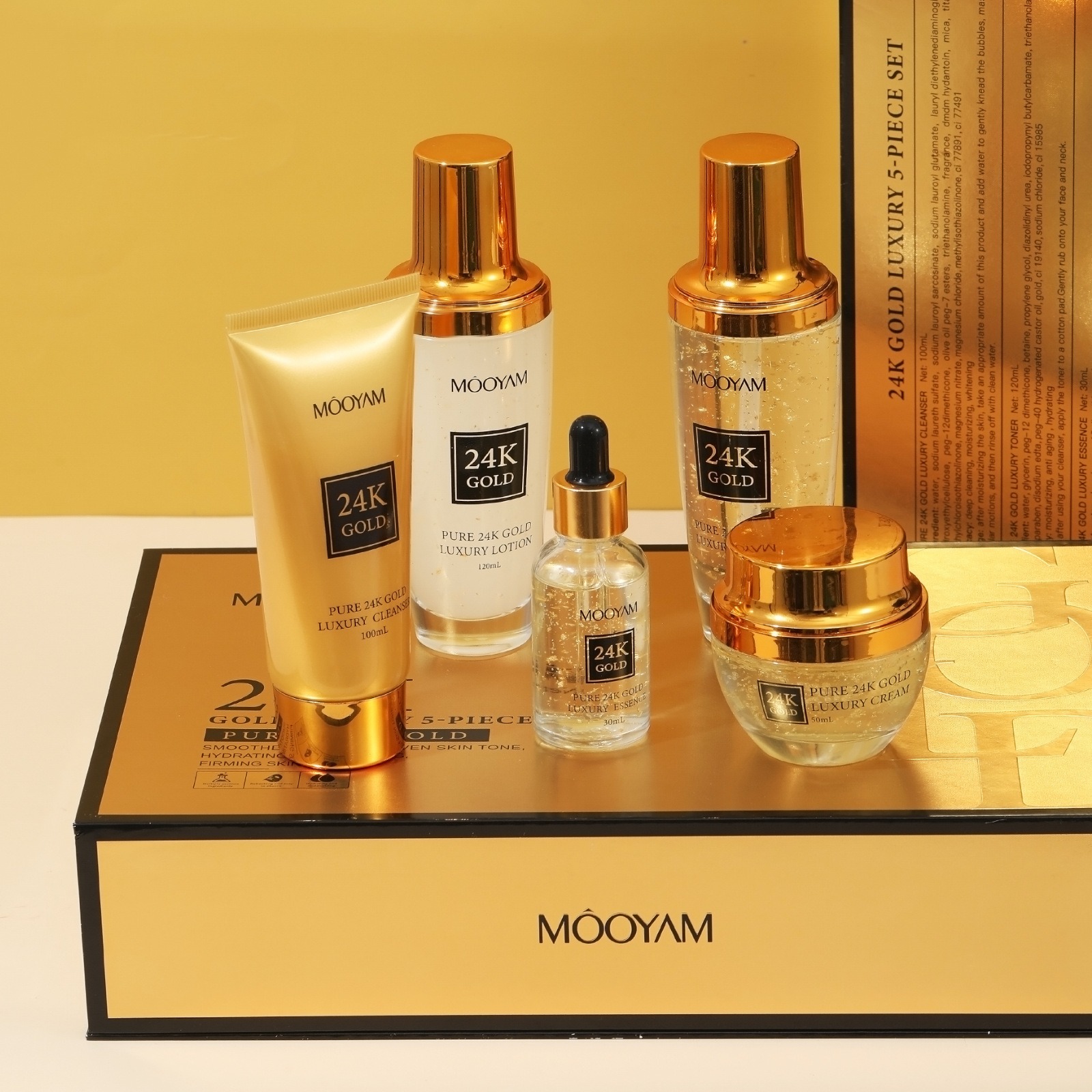 24K Gold LUXURY Moisturizin An - Luxury Skincare Sets incelemesi ve fiyatı