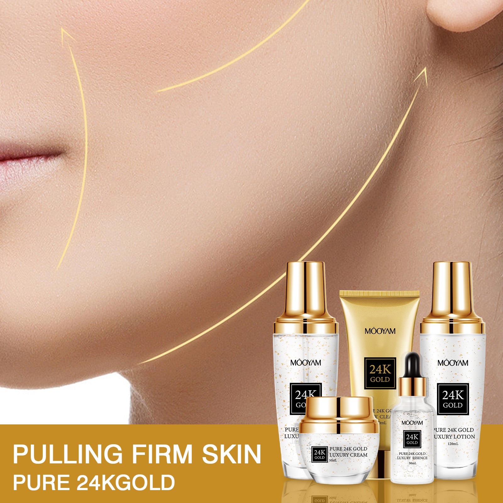 24K Gold LUXURY Moisturizin An - Luxury Skincare Sets incelemesi ve fiyatı