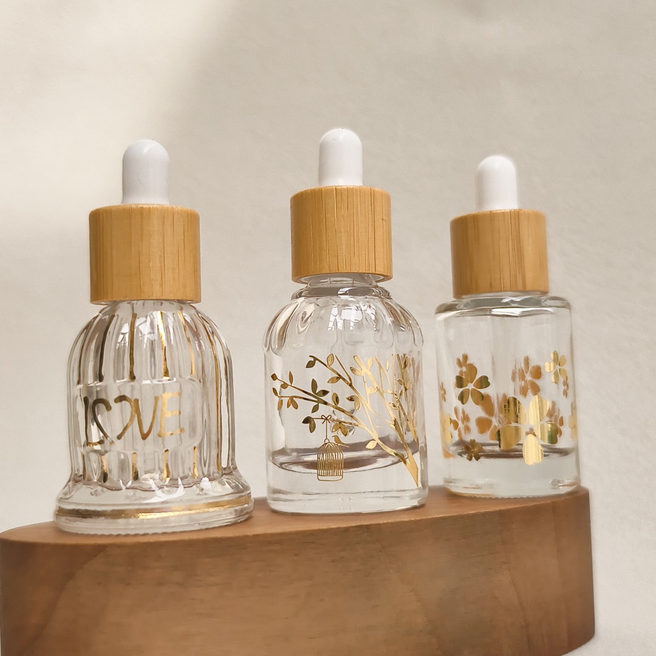 Glass Essential Oil Bottle wit - Luxury Skincare Oil incelemesi ve fiyatı