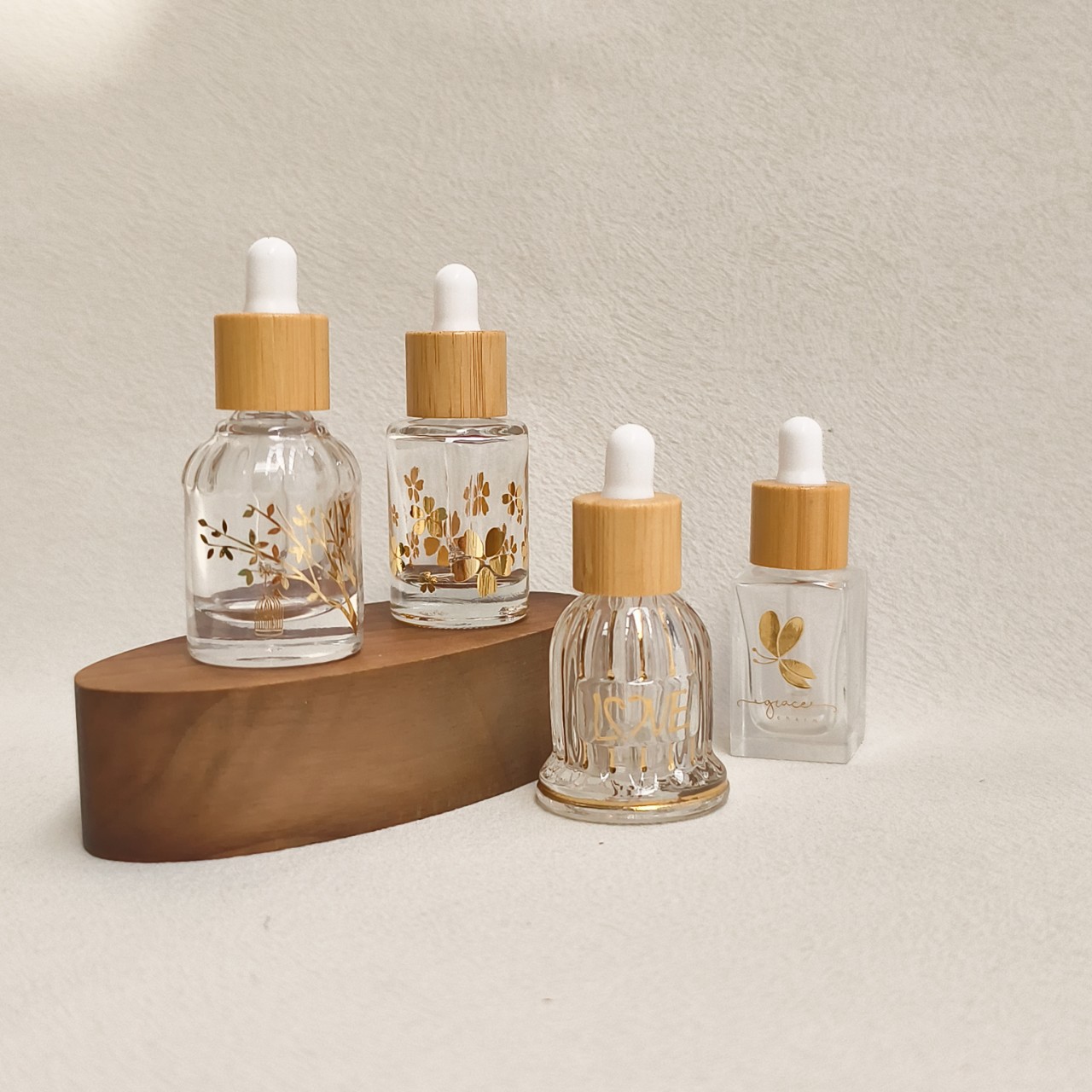 Glass Essential Oil Bottle wit - Luxury Skincare Oil incelemesi ve fiyatı