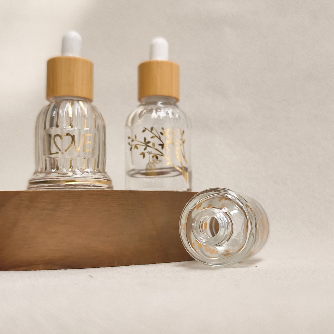 Glass Essential Oil Bottle wit - Luxury Skincare Oil incelemesi ve fiyatı