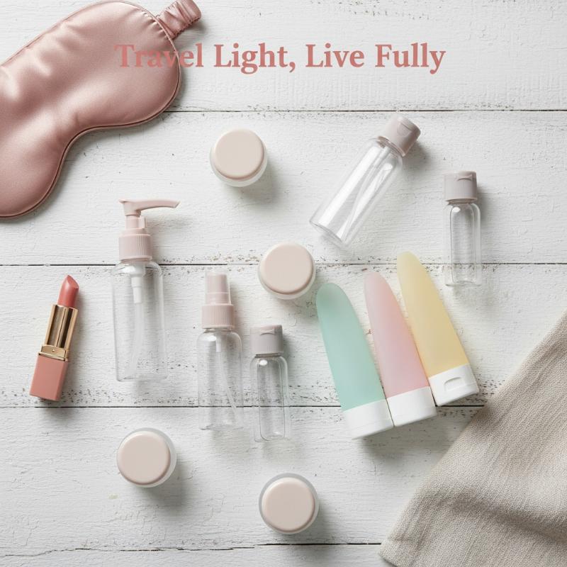 Luxury Travel Bottles Set 11in - Luxury Skincare Sets incelemesi ve fiyatı