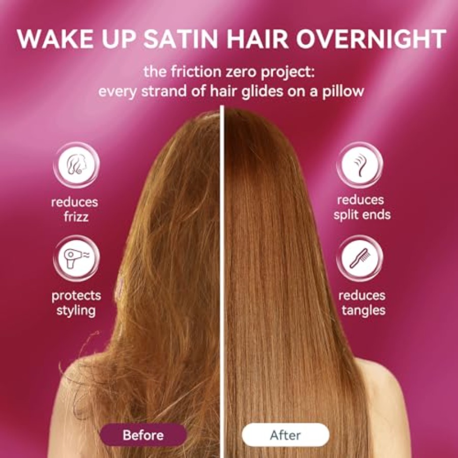 Satin Pillowcase Set for Hair  - Luxury Skincare Sets incelemesi ve fiyatı